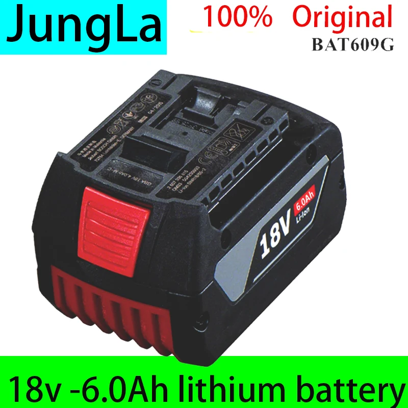 

18V Batterie Für Elektrische Bohrmaschine Zubehör 6,0 Ah Li-Ion BAT609G BAT618 BAT618G BAT614 + ladesatz