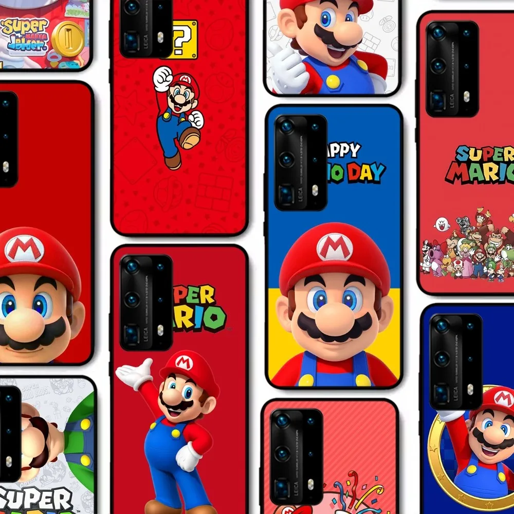 Чехол для телефона M-Mario B-Bros Game Huawei P 8 9 10 20 30 40 50 Pro Lite Psmart Honor 70 Mate 20lite