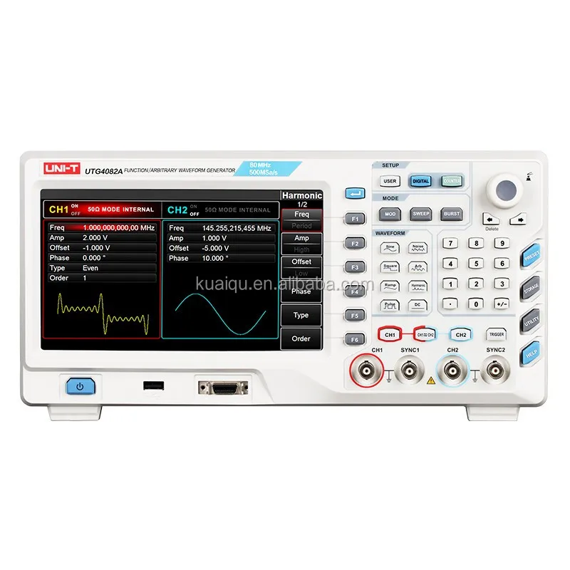 

UNI-T UTG4082A функциональный произвольный генератор сигналов