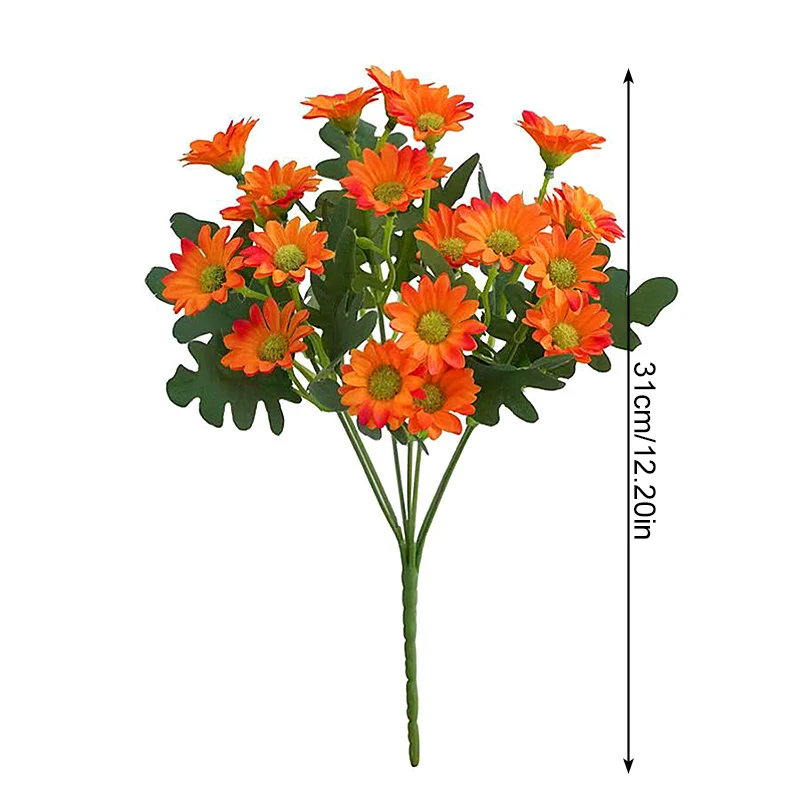 Искусственный Букет Ромашки на свадьбу Осенний декоративный искусственный