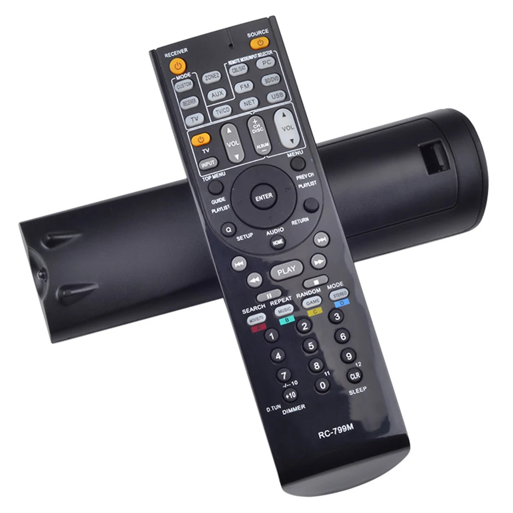 

RC-799M Home Colorful Button Remote Control Audio Video Receive Transmitter Compact Easy Operate Entertainment Hotel For ONKYO