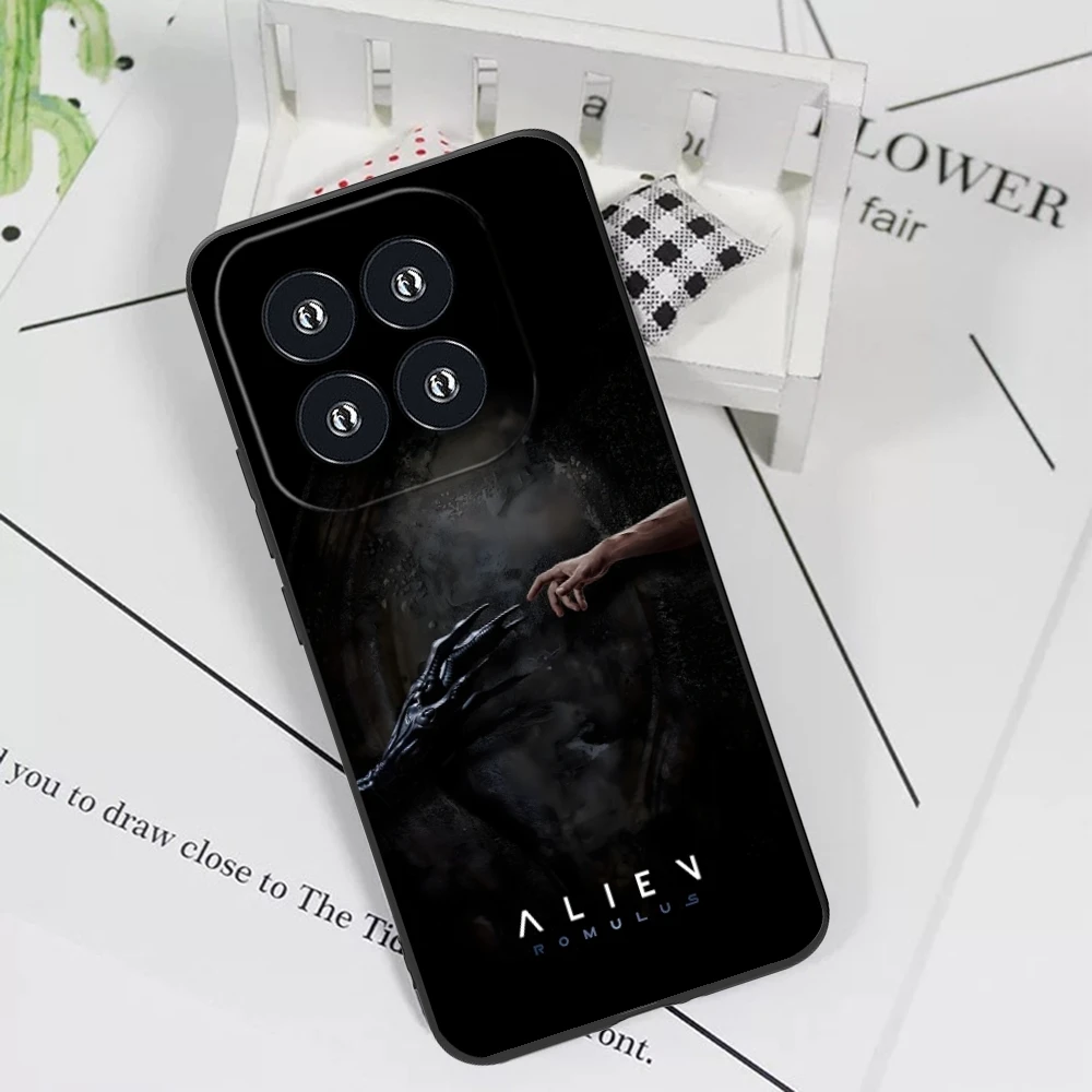 Крутой Чехол для мобильного телефона Alien Romulus Xiaomi 14 13 12 11 10 9 T Ultra Lite Pro S SE X 5G черный