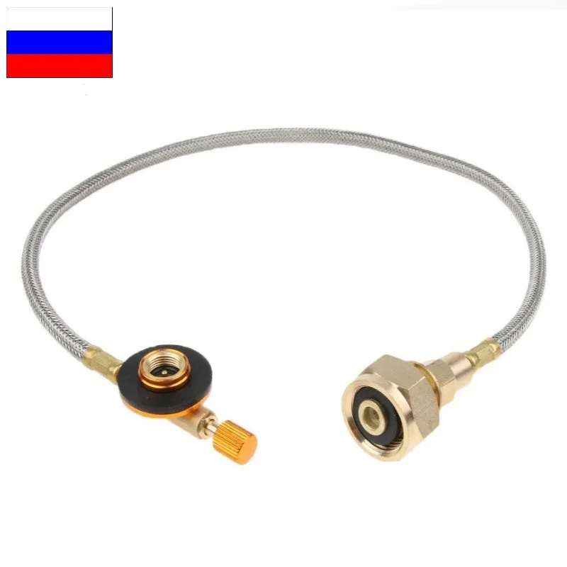 Адаптер для заправки туристической газовой плиты адаптер горелки LPG плоская