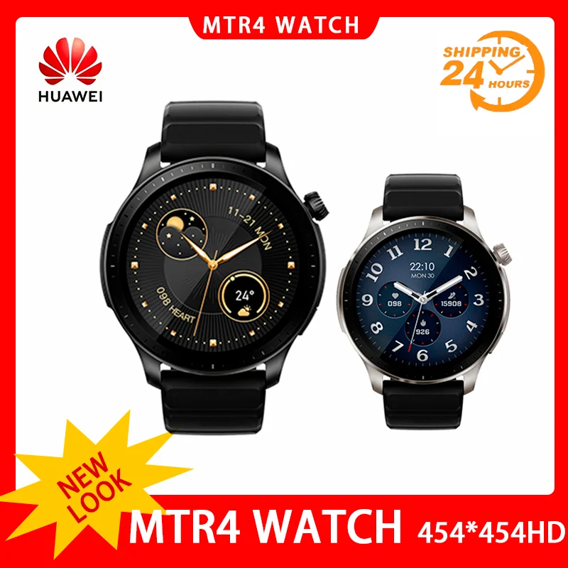 

Huawei MTR4 Smart Watch 1.5 Inch Big Screen Sleeping Blood Oxygen Monitoring Sports IP67 Waterproof Smartwatch for IOS Android