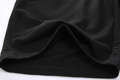 FAIRY TAIL мужские шорты из хлопка черные/серые