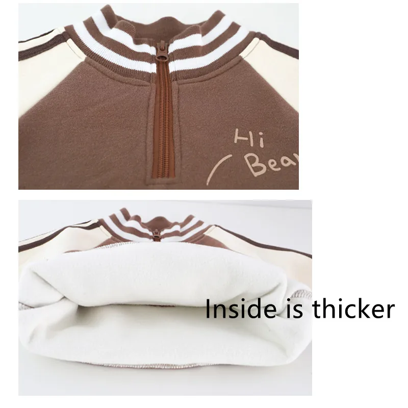 Комплект одежды для мальчиков детская плотная одежда Зимний новый модный стиль