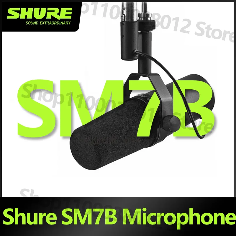 

SHURE SM7B dynamic professional recording studio-level vocal microphone speech broadcast dubbing host radio live broadcast