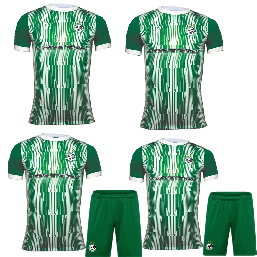 

Maccabi Haifa 2022 23 Детская домашняя фотография CHERY Мужская футболка комплект
