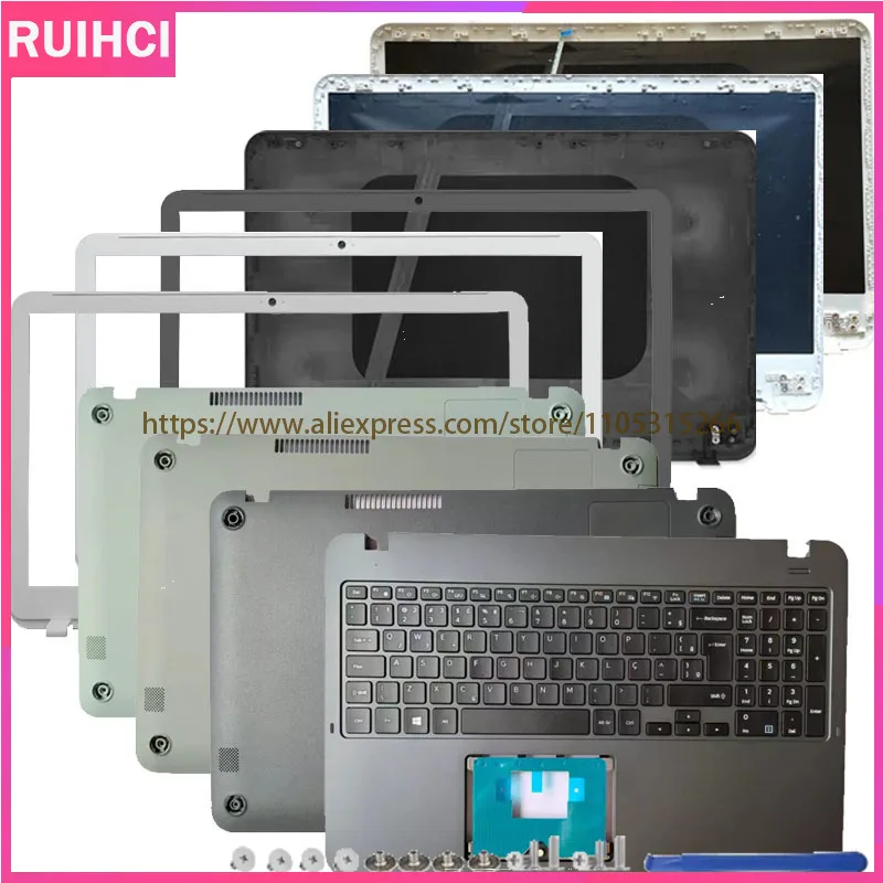 Фото Для ноутбуков Samsung NP350XAA, NP35X0AA, NP351XAA: задняя крышка ЖК-дисплея/передняя рамка/клавиатура BR/нижняя крышка/верхняя крышка №1