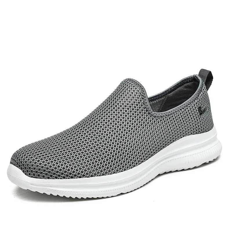 

Summer Men Women Sneakers Slip-on Tennis Running Sport Shoes Male Breathable Mesh Casual Sneakers Walking Trainers Shoes Plus 47