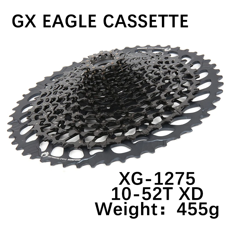 Кассета велосипедная SRAM GX EAGLE XG 1275 10-52T 12 Скоростей В
