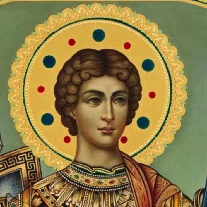 Православная церковь покровитель значок святой великий мартир Святой Джордж