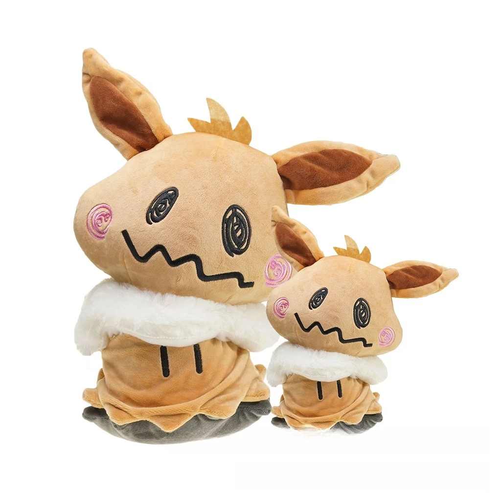 Фото Набор плюшевых игрушек Bandai Pokemon Mimikyu Transform Eevee, 9 стилей: Sylveon, Espeon, Umbreon, Vaporeon, Jolteon, Flareon, Leafeon, мягкие игрушки в подарок №3