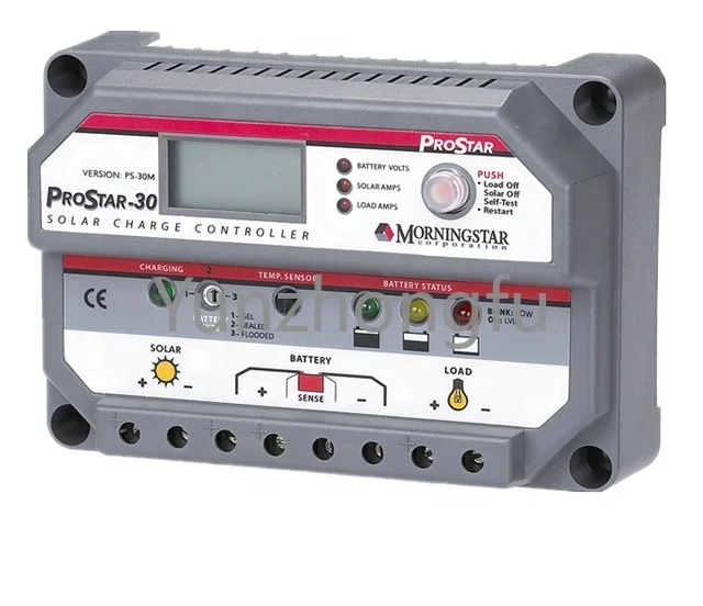 

Устройство управления солнечной батареей PWM 30A 12/24 в Morningstar