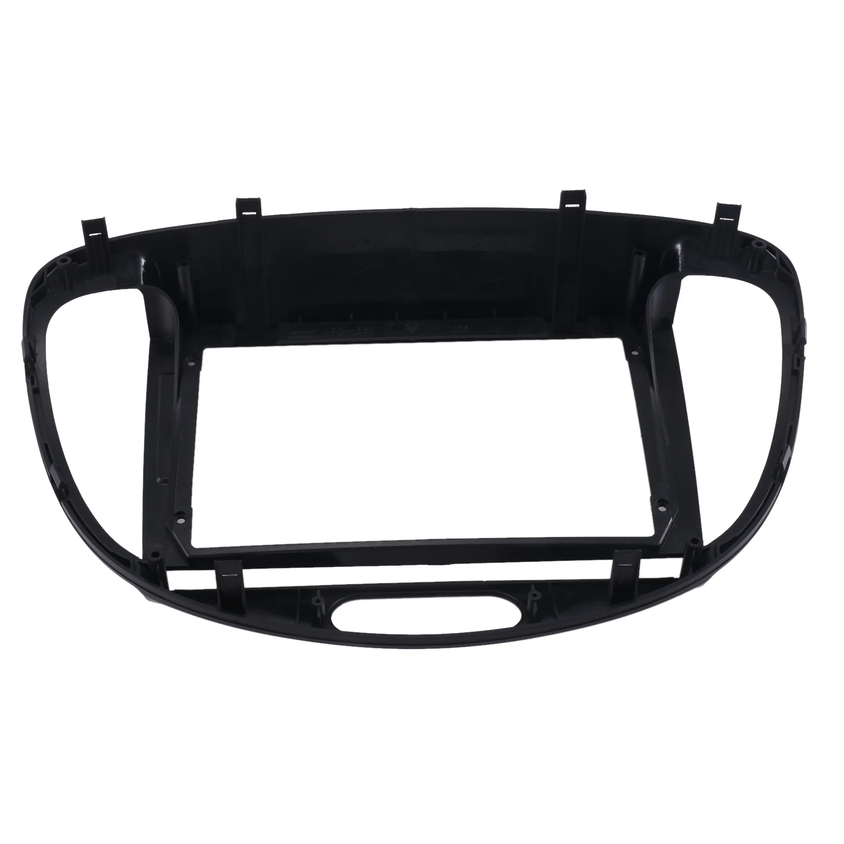 Для I10 2008-2011 9 дюймов 2 Din рамка приборной панели автомобиля радио Fascia Dash MP5 плеер DVD