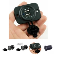 car charger socket excellent waterproof fast charging for motorcycle car charger plug power outlet adapter