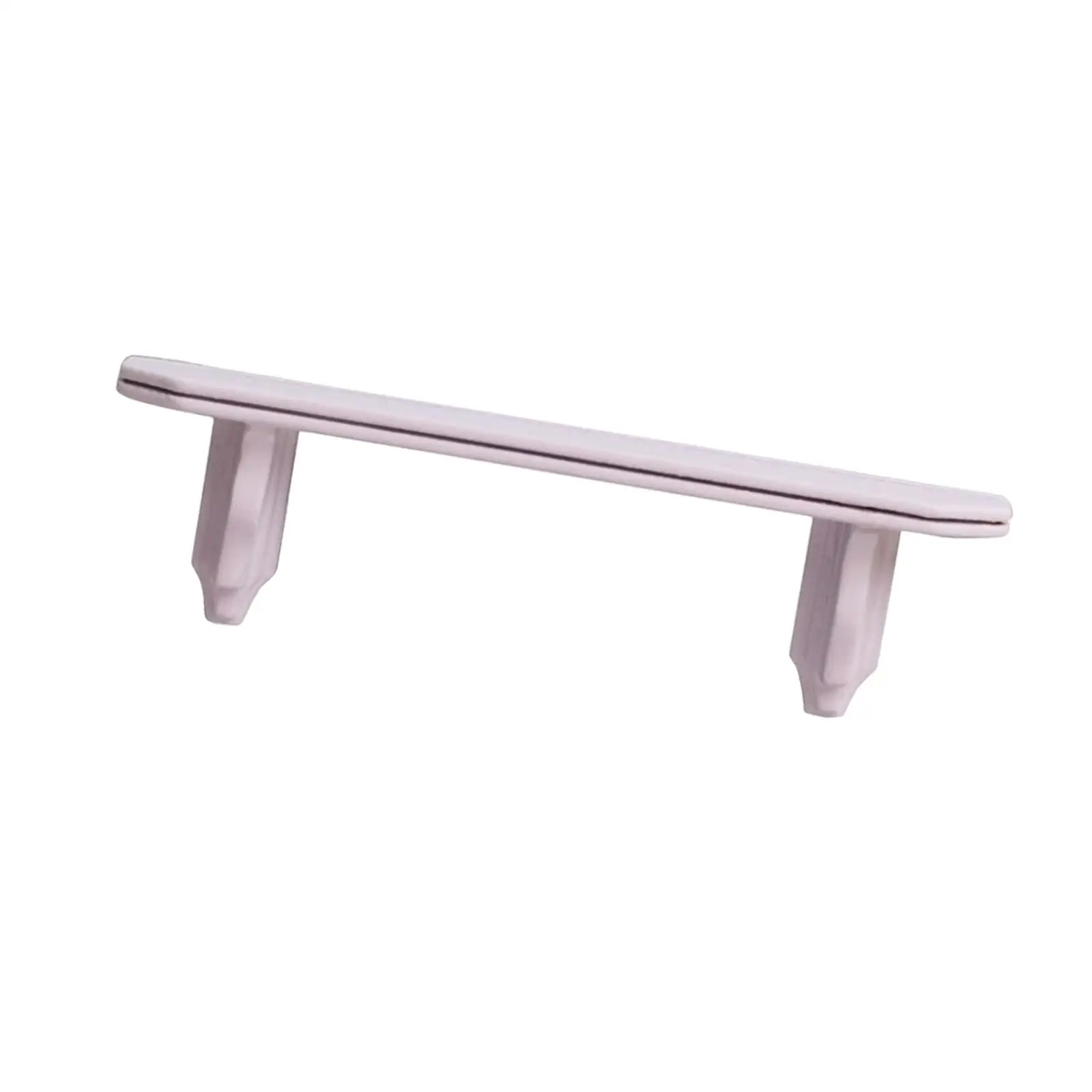 

Dollhouse Wall Shelf Miniature Model Floating Shelf Wood for Furnishings