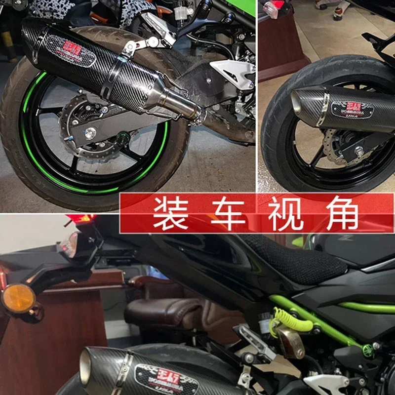Универсальная мотоциклетная выхлопная труба yoshimura r77 51 мм db глушитель для honda pcx 125