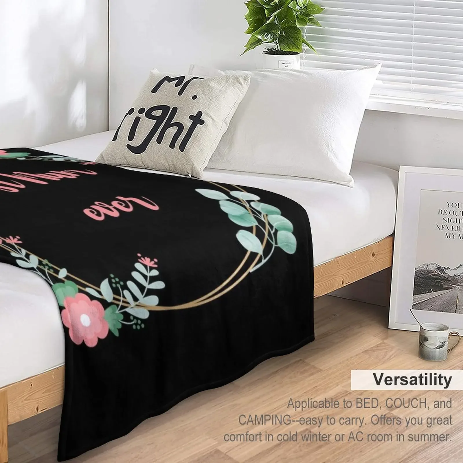 Лучший подарок для мамы розовый цветочный дизайн с бирюзовыми листьями