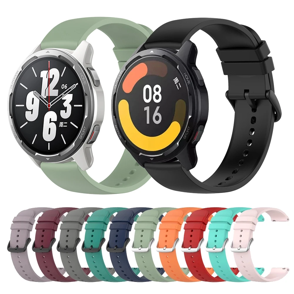 

Силиконовый спортивный ремешок Easyfit для Xiaomi Mi Watch Color 2, сменный Браслет для наручных часов Mi Watch, спортивная версия