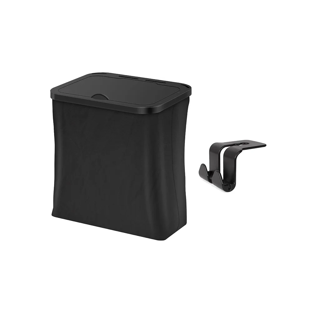 

1 Set Trash Bin Simple Creative Sturdy Folding Car Trash Bin Headrest Trash Can Auto Hanging Trash Bin Car Trash Bin