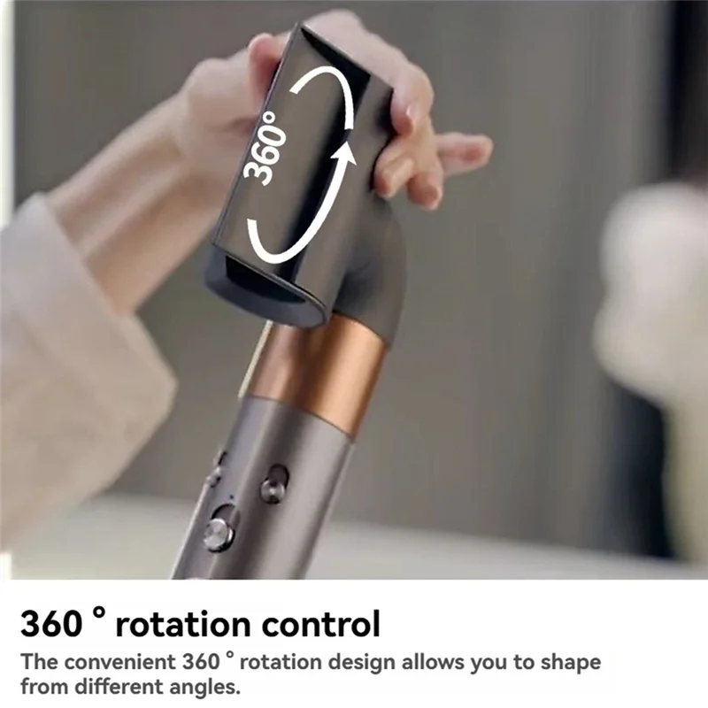 Фото A39M прецизионная насадка для укладки + цилиндрическая расческа для Dyson Airwrap HS05 HS01 насадка для щипцов для сушки и укладки №1