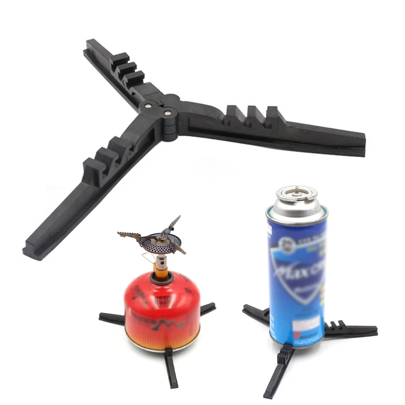 

Durable High quality Useful Gas holder BBQs Black Camping Hiking Ovens Parts Stoves Supplies Tank Base Bracket