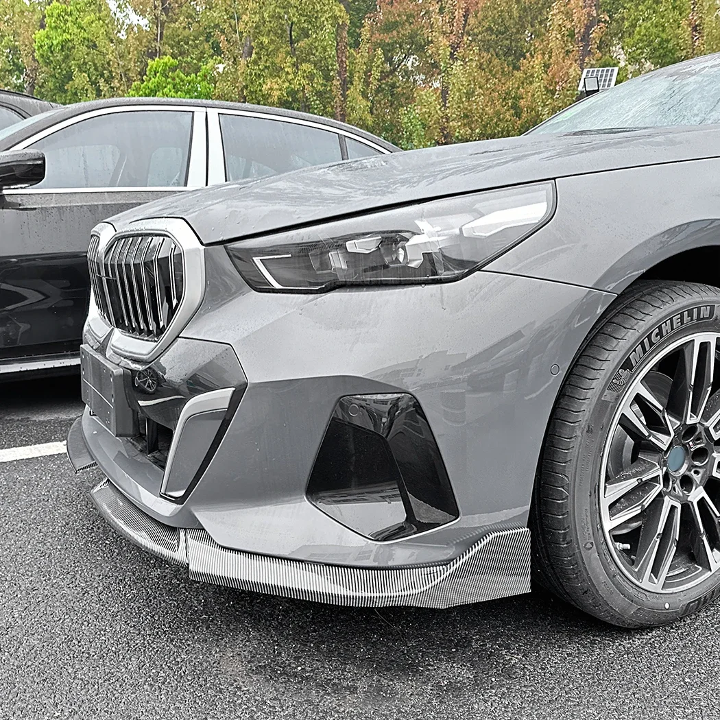 Фото M Sport 2024+ MP для BMW 5 серии I5 G60 G61, аксессуары, передний бампер, спойлер, внешний сплиттер, защита, украшение, комплекты кузова №4
