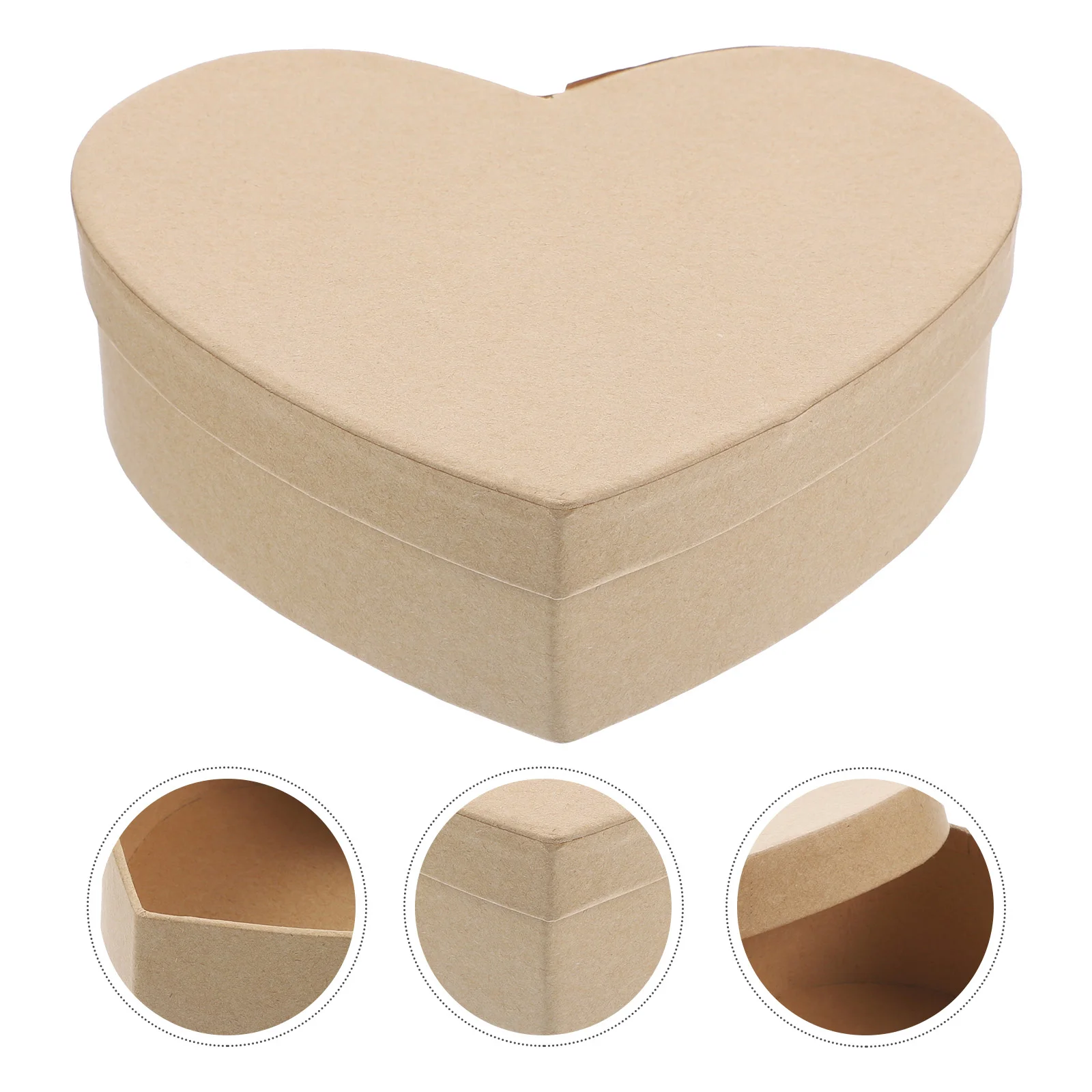 Коробка из крафт-бумаги Love коробки в форме сердца для клубники упаковка подарков