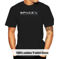 spacex elon musk engineer t shirt black cotton all size2019 fashionable brand 100cotton printed round neck t shirts cheap