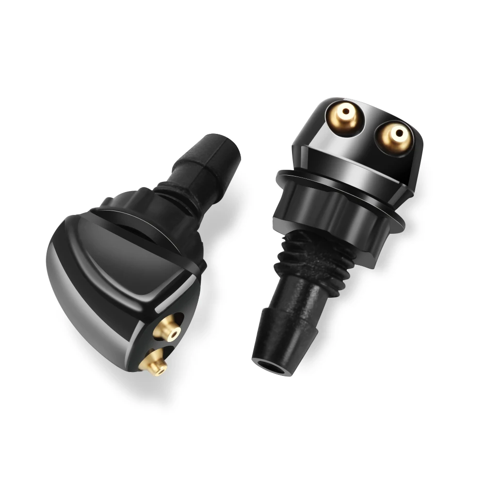 2Pcs Front Windshield Wiper Water Spray Jet for Volvo S40 S60 S80 XC60 XC90 v70 S80L V6 v40 v50 850 c30 v60 s70 940 xc70 |