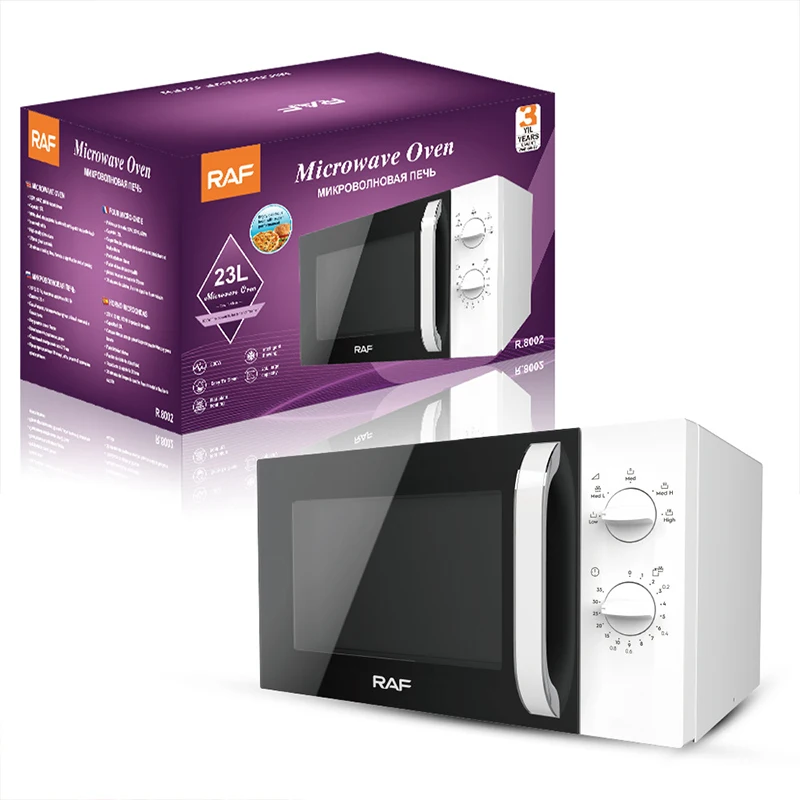 

Microwave Oven 23L Household Miniature Mini Intelligent Turntable Heating Mechanical Knob Microwave 800W