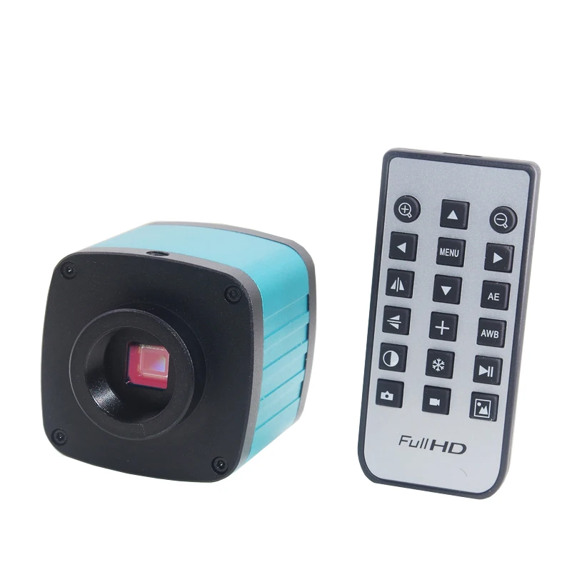 Промышленный лабораторный микроскоп Lapsun 4K 1080P 60FPS 48MP HDMI USB камера C-Mount линза