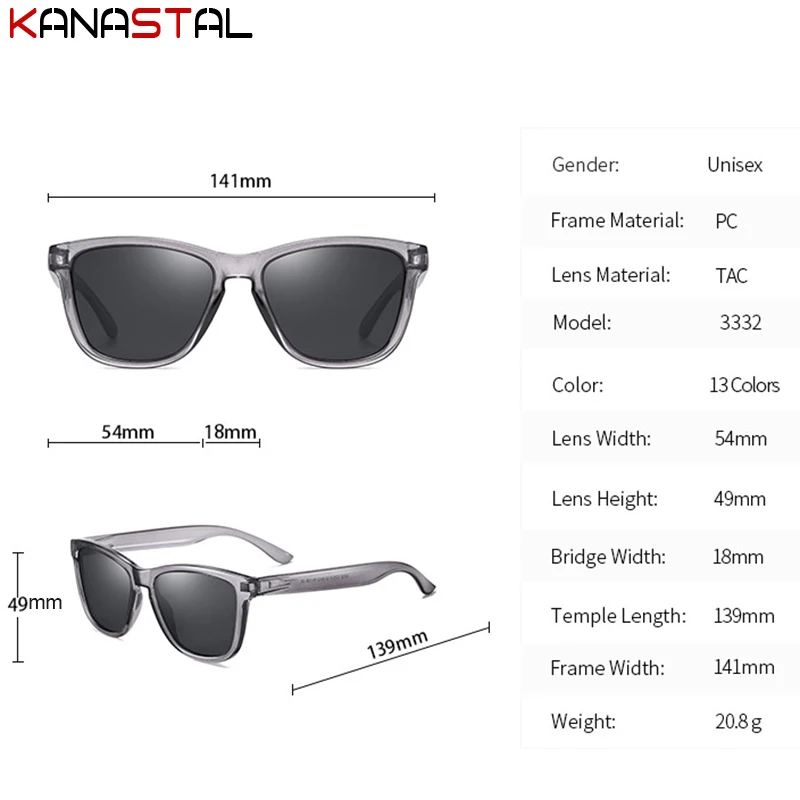 Солнцезащитные очки поляризационные UV400 для мужчин и женщин