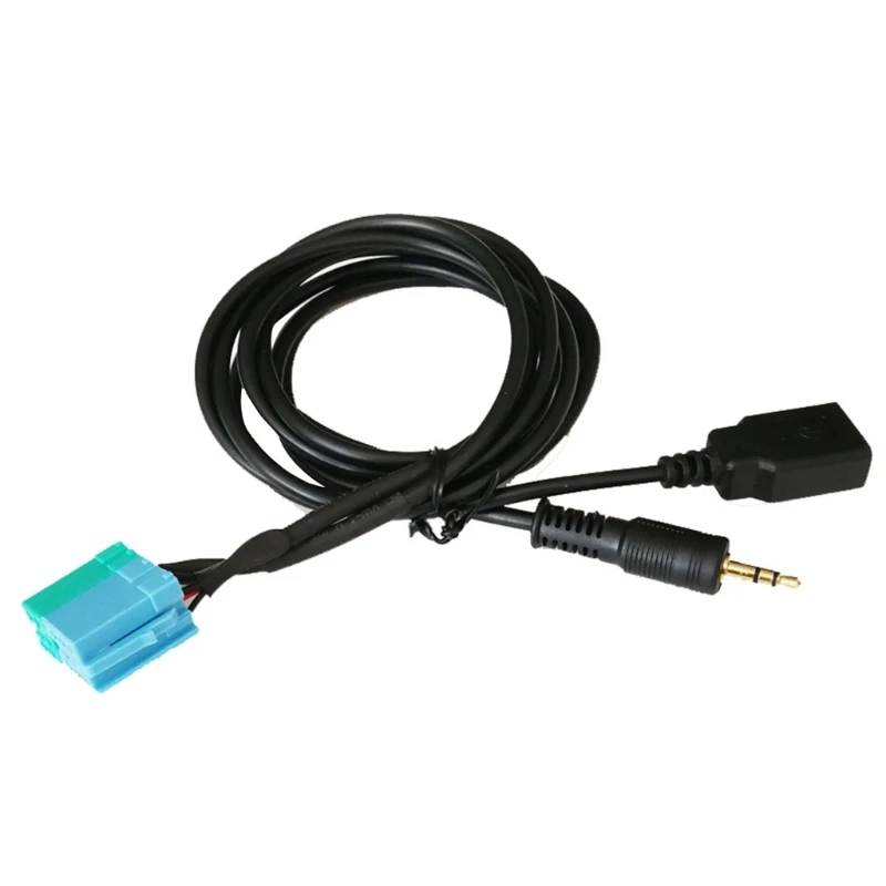 

Автомобильный 3,5 мм USB Aux входной кабель адаптер жгут проводов