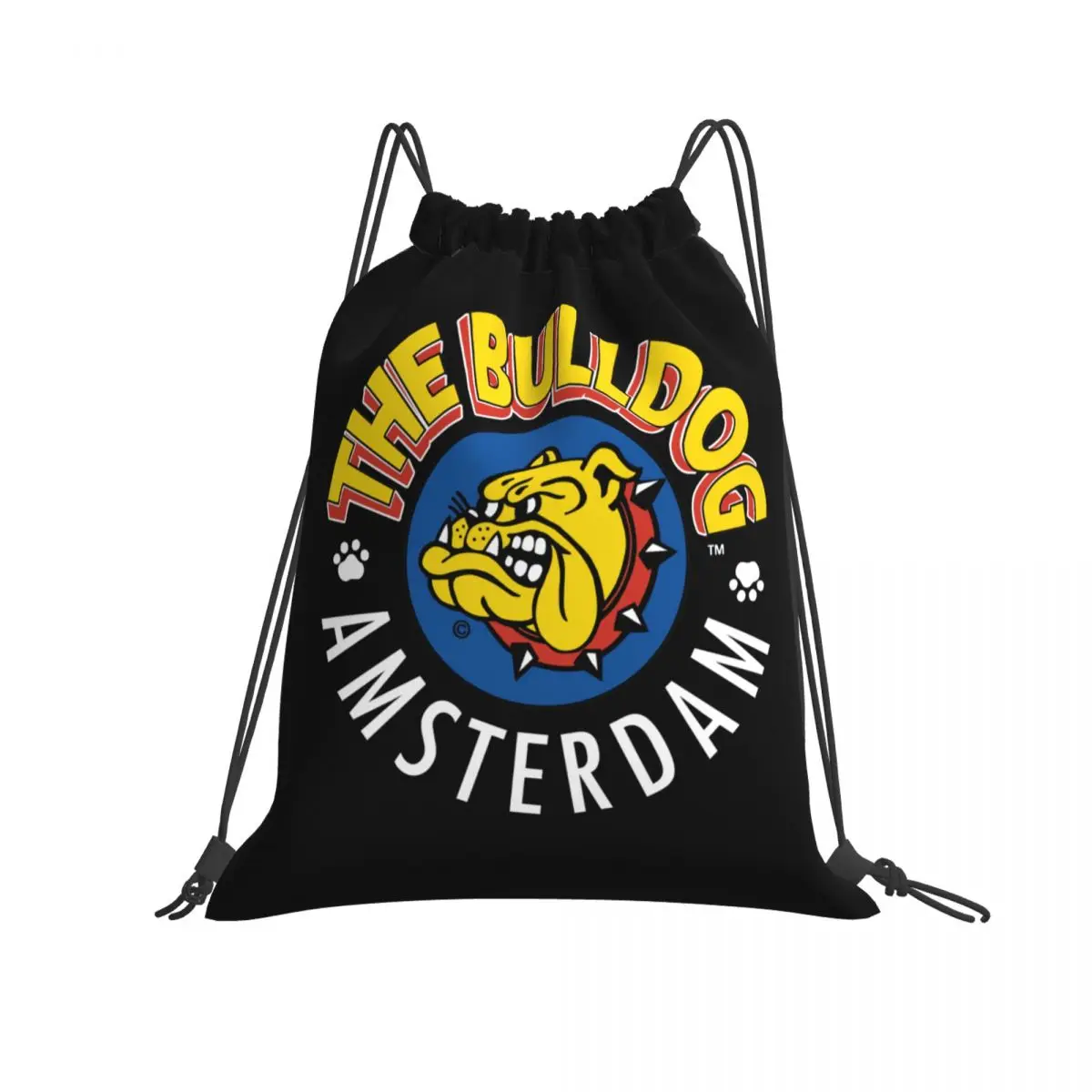 The Bulldog Cafe Amsterdam Weed Drawstring Bags спортивная сумка тренировочная новый стиль |