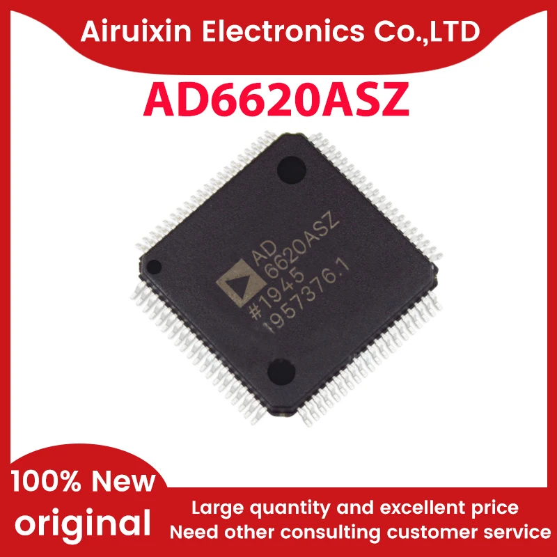 

100% New and Original AD6620ASZ QFP80 1PCS/LOT