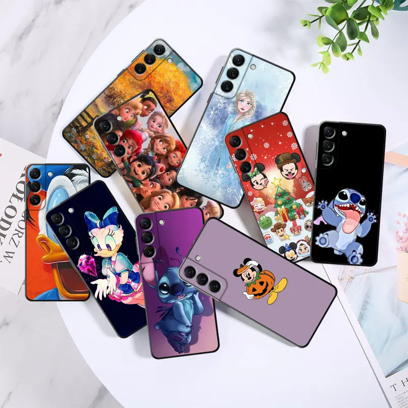

Case Disney Smartphone Shockproof For Samsung S23 S21 Plus S20 FE S9 S22 Ultra 5G 20 Ultra 10 S10 S10e Protection Coque