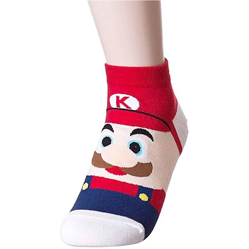 Детские носки из мультфильма Super Mario bros Odyssey Yoshi аниме фигурки героев игрушки для