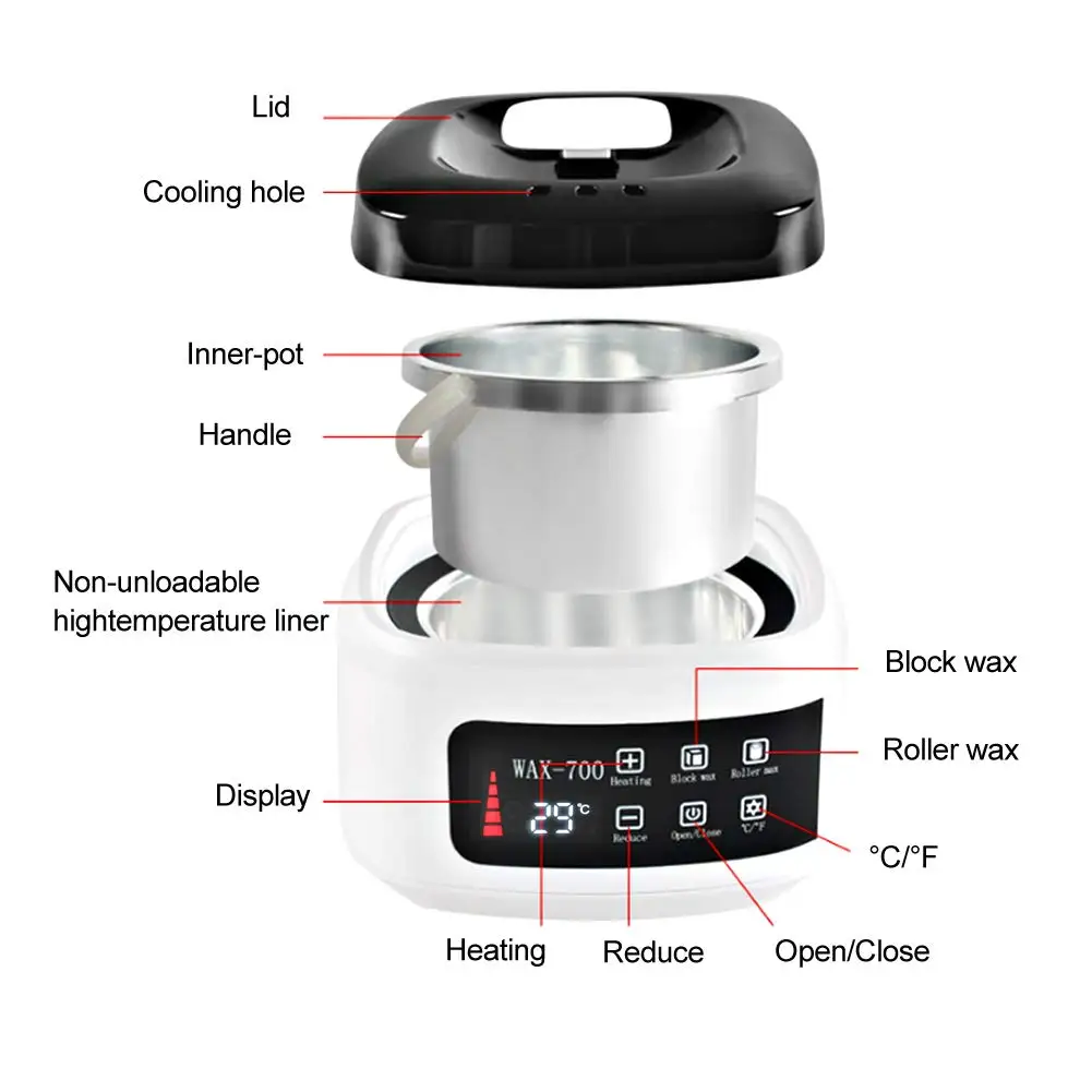 Новинка куб. См обогреватель воска парафиновый набор инструментов