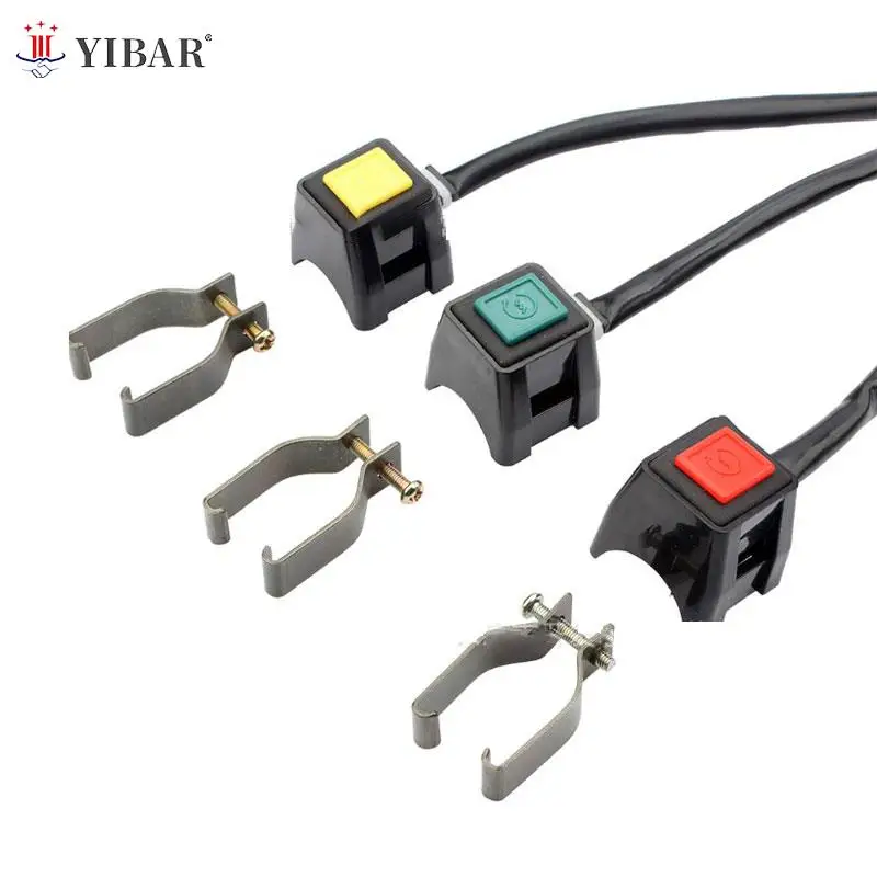 

22mm Durable ATV Motorcycle Dual Sport Quad Start Horn Kill Off Stop Switch Button Motorbike Accessories Control Handle Switches