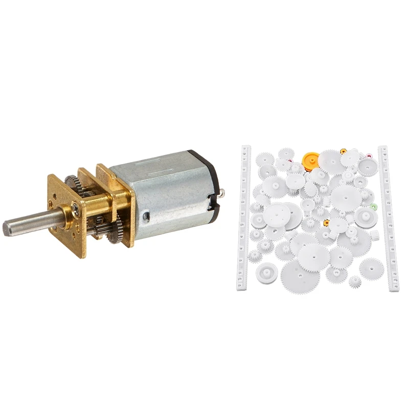 1 шт. коробка передач с крутящим моментом 12 В 100 об/мин |