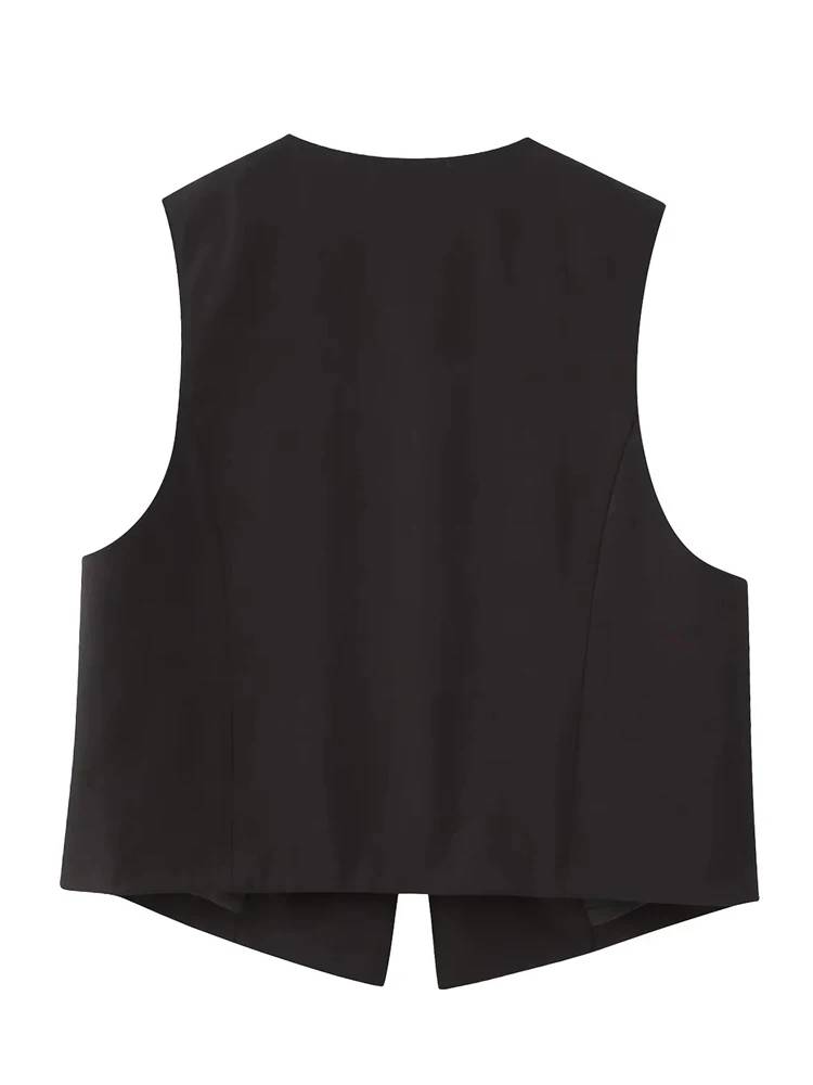 Рисунок 2 - Женский винтажный жилет с v-образным вырезом