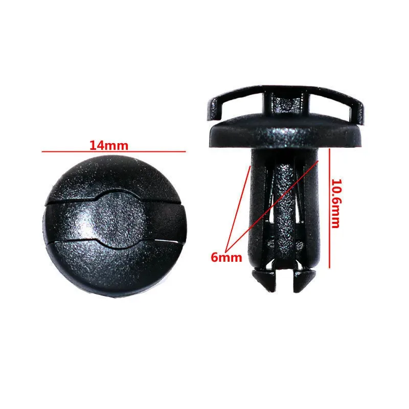 

Мотоциклетные винтовые заклепки, зажим 90683-GAZ-003 для Honda NC 700 CB 1300 CBR 125 250 1000 RR Joy 100 Jialing Scooter Car