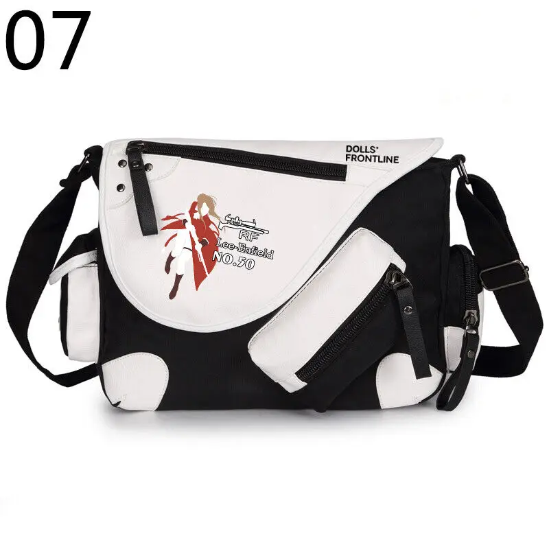 

Сумки-мессенджеры в стиле аниме для девушек, сумка через плечо для ноутбука спереди, школьная сумка через плечо C6