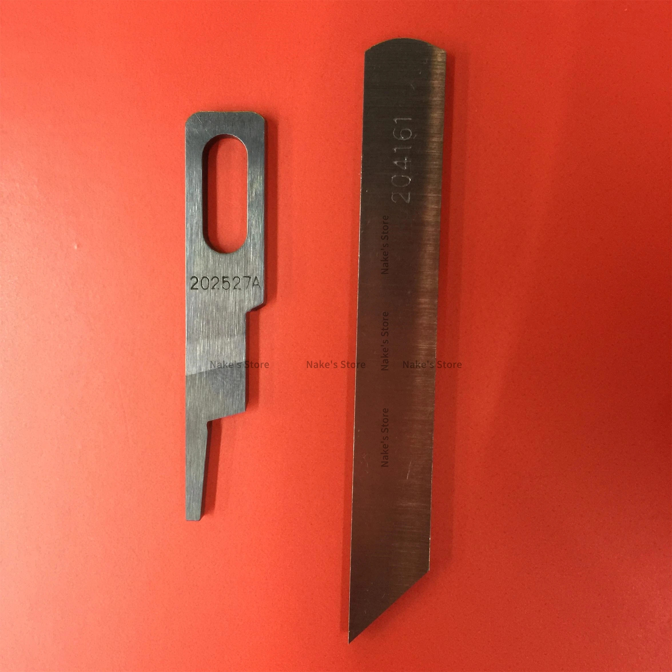 10 шт 202527 A 204161 Лезвие Strong H Верхний и нижний нож для швейной машины Pegasus M700 M800 EX с