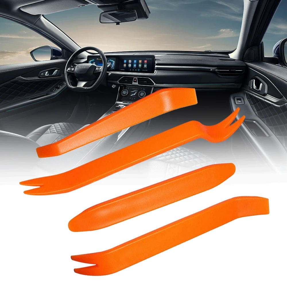 

4PCS JoyeAuto Car Removal Modification Tools for Audi Mercedes BMW Porsche Wireless CarPlay Kit Auto Control Panel DIY Pry Door