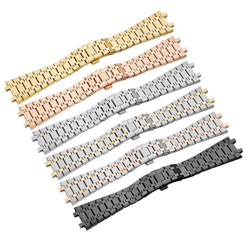 Ремешок для часов 21 мм 26 мужчин и женщин браслет из нержавеющей стали AP ROYAL OAK 15400