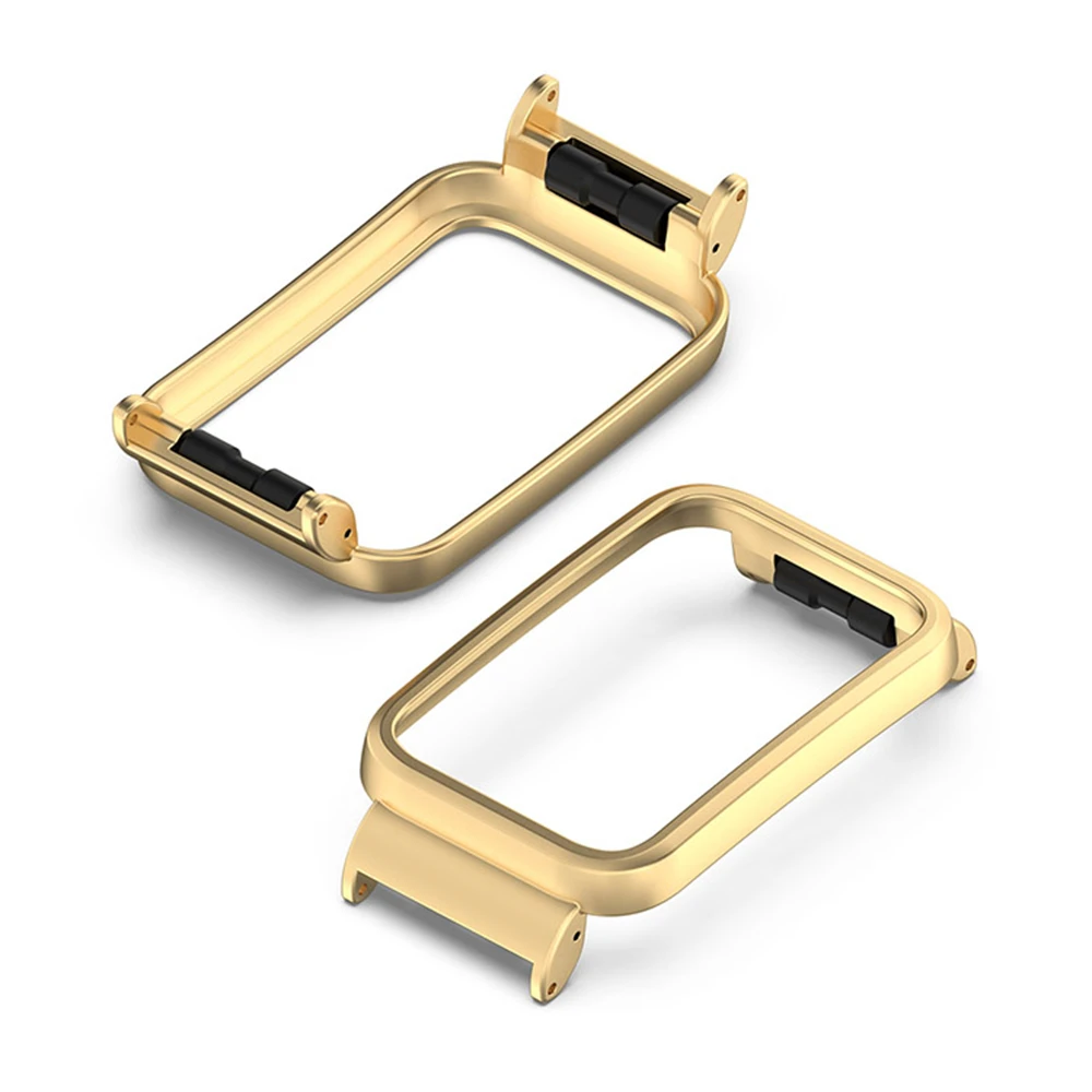 

Metal Case for Mi Band 7pro Stainless Steel Bumper Cases for Miband 7pro Frame Protective Cover