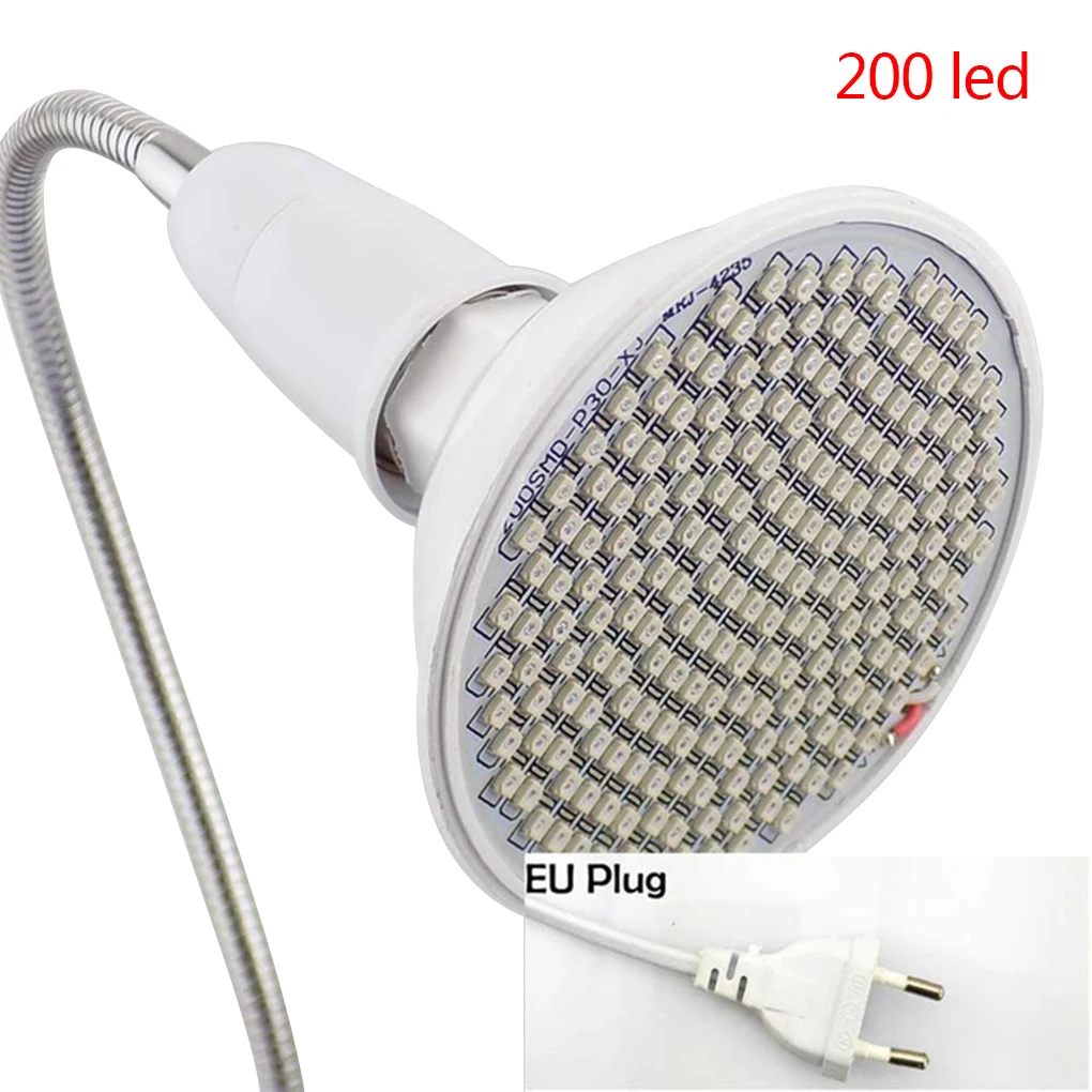 

LED Pot Culture Fill Light Bulb Lamp Holder Clip Plant Flower Vegetable Grow Indoor Greenhouse Hydroponics